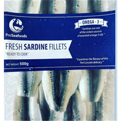 SARDINE FILLETS SOUTH AUST 40GM + R/W