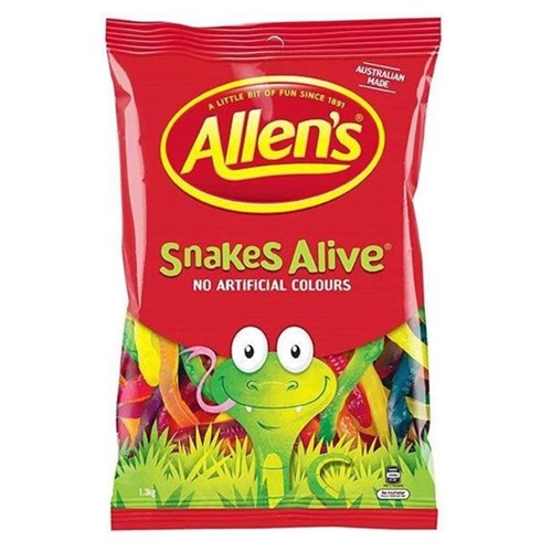 SNAKES LOLLIES 1.3KG