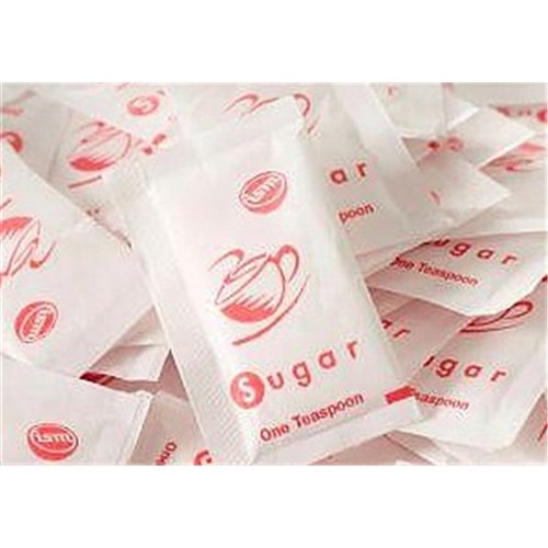 SUGAR SACHETS  3GM WHITE  1 TSP PC 2000'S