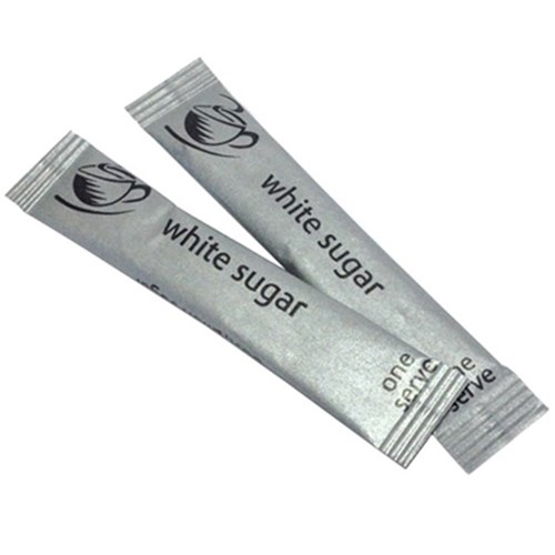 SUGAR STICKS  3GM WHITE  1 TSP  2000'S