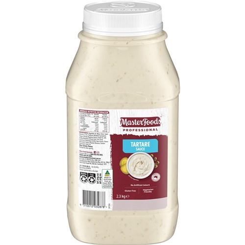TARTARE SAUCE GLUTEN FREE 2.3KG 