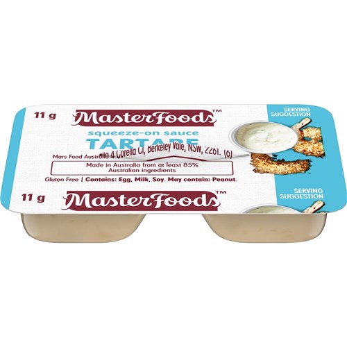 TARTARE SAUCE SQUEEZE PC 100X11GM