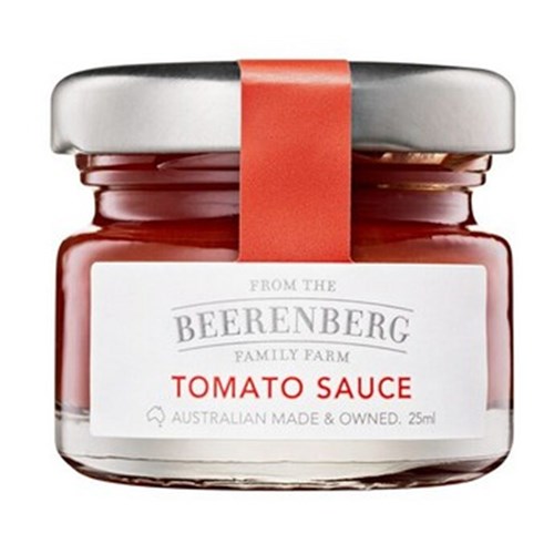 TOMATO SAUCE GLASS JAR PC 60X25ML