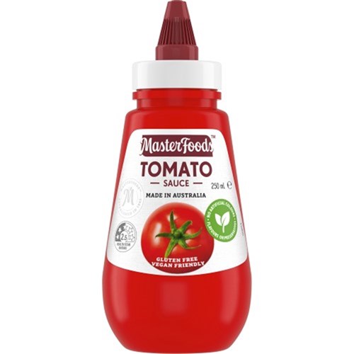 TOMATO SAUCE SQUEEZE BOTTLE 250ML