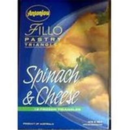 TRIANGLES CHEESE & SPINACH 12'S