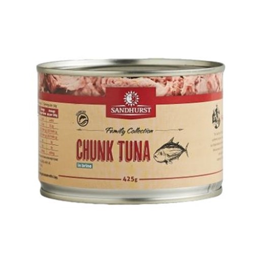 TUNA IN BRINE  425GM