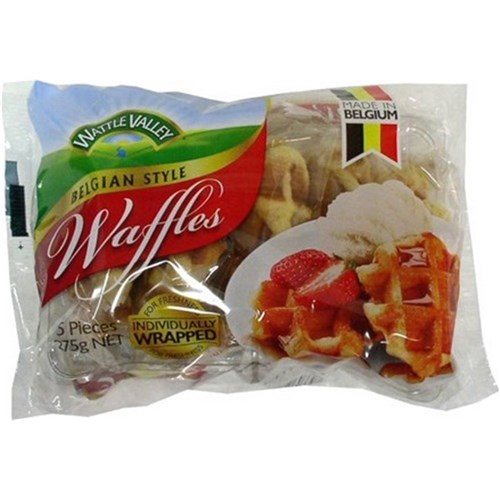 WAFFLE BELGIAM  12X5X55GM (ROUND) 60'S
