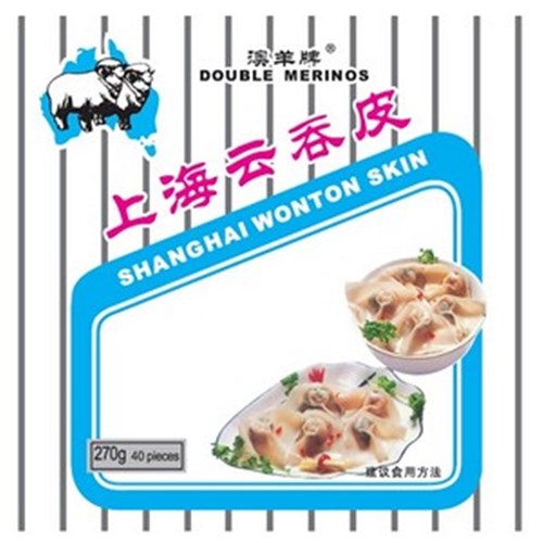 WONTON EGG WRAPPER 300GM