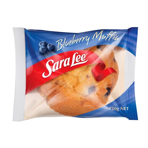 MUFFINS BLUEBERRY 15X120GM IND WRAPPED