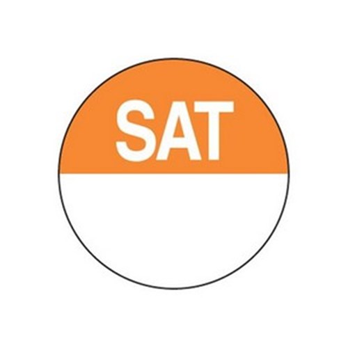 DAY DOTS SATURDAY LARGE 40MMX500EACH