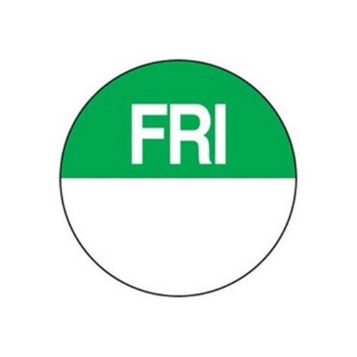 DAY DOTS FRIDAY LARGE 40MMX500EACH