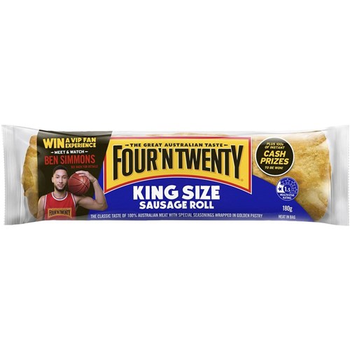 SAUSAGE ROLL KING SIZE 24X175GM
