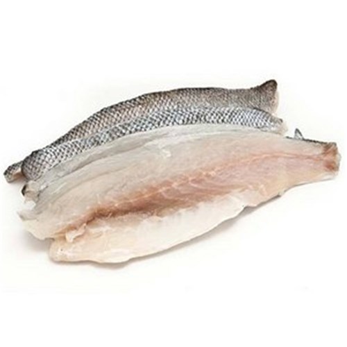 SEA BASS FILLET S/ON NZ 1.2KG + R/W