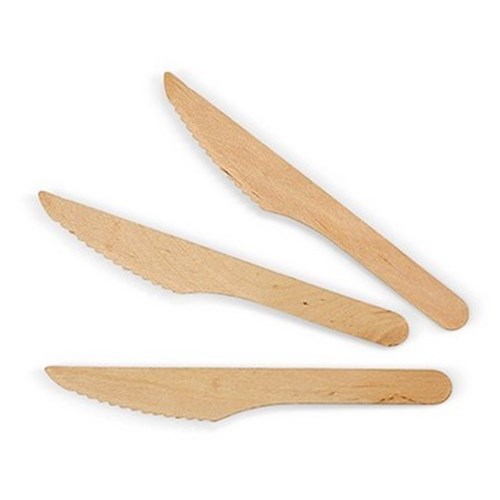 WOODEN CUTLERY KNIFE 100'S