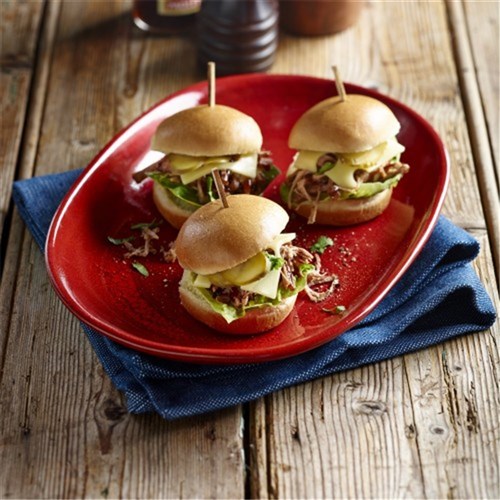 BRIOCHE SLIDER BURGER ROLL 144X30GM 9363