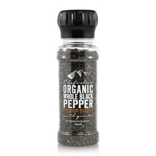 PEPPER BLACK GRINDER 12X100GM