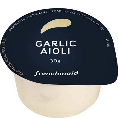 AIOLI GARLIC CUP PC 100X30GM