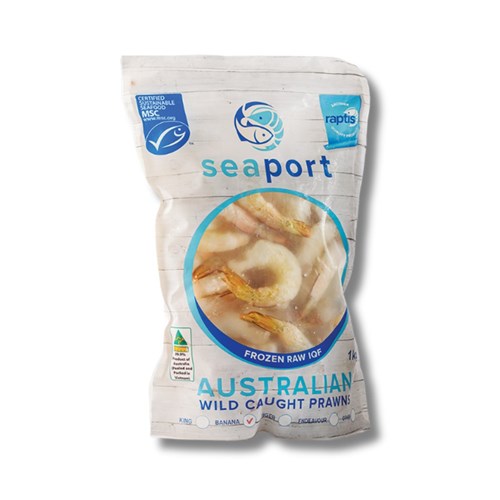 PRAWN CUTLETS RAW LOCAL 21/25 1KG (A)
