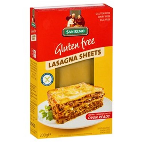 LASAGNA SHEETS G/FREE 200GM