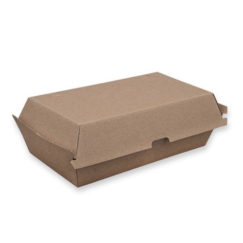 SNACK BOX LARGE  BROWN KRAFT 200'S