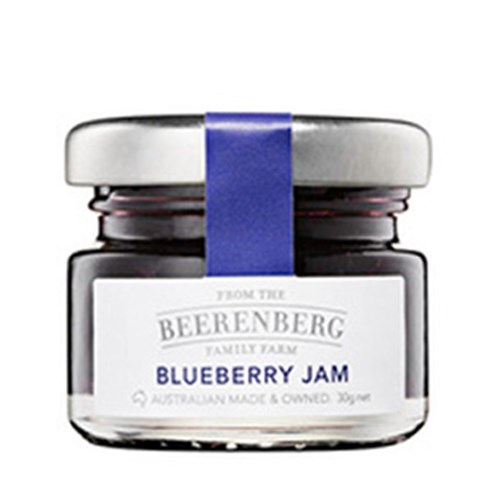 JAM BLUEBERRY GLASS JAR PC 60X30GM