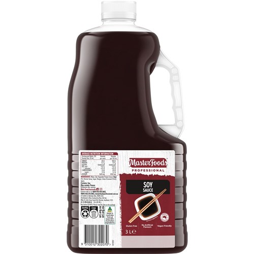 SOY SAUCE GLUTEN FREE 3L