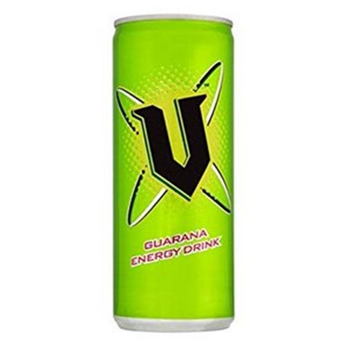 V GUARANA CAN ENERGY DRINK 24X250ML