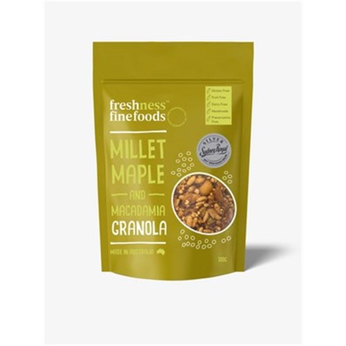 GRANOLA MACADAMIA & MAPLE G/FREE 300GM