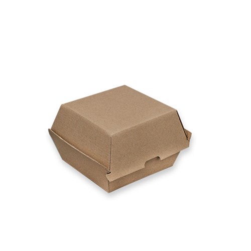 BURGER BOX CLAM BROWN KRAFT 250'S