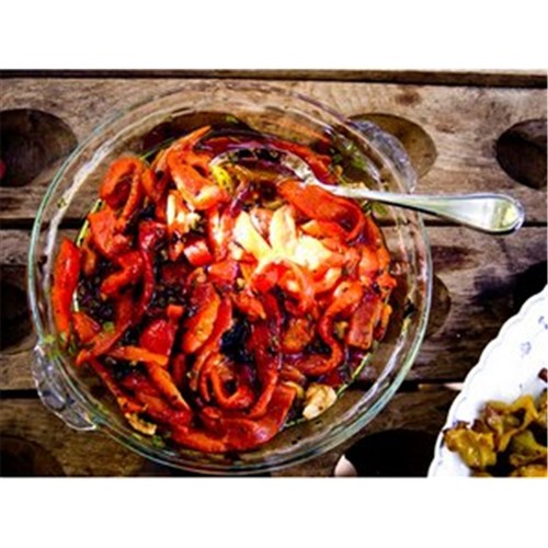 CAPSICUM RED ROASTED MARINATED 2KG