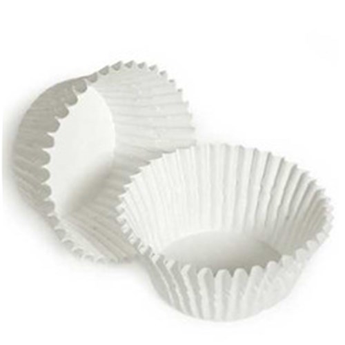 MUFFIN CASES WHITE 150MMX150MM 100'S
