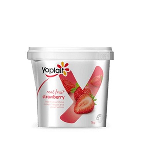 YOGHURT STRAWBERRY 1KG
