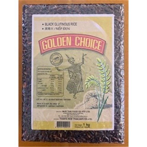 RICE BLACK GLUTINOUS 1KG