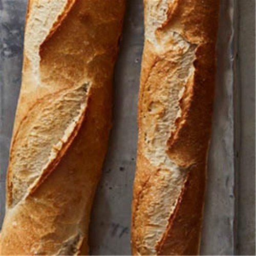 BAGUETTE WHITE HALF 48X160GM 169