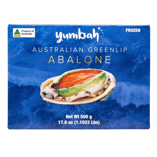 ABALONE WHOLE GREENLIP (10PC) 1KG