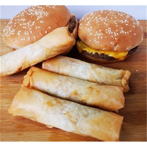 SPRING ROLL CHEESEBURGER 50GM 4X1KG