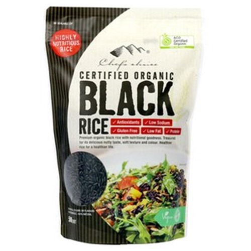 RICE BLACK ORGANIC 500G