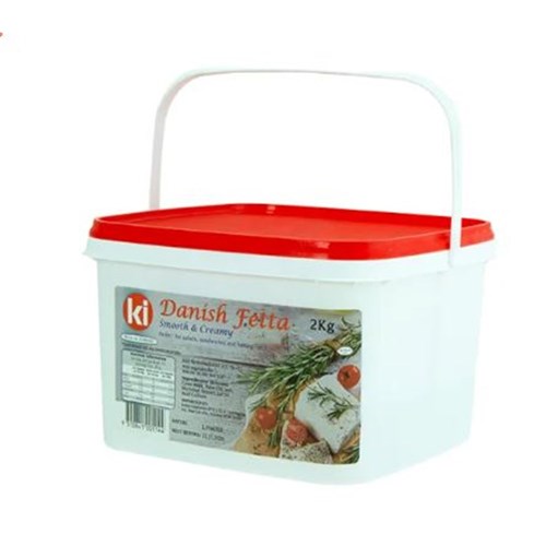 CHEESE FETTA DANISH 2KG