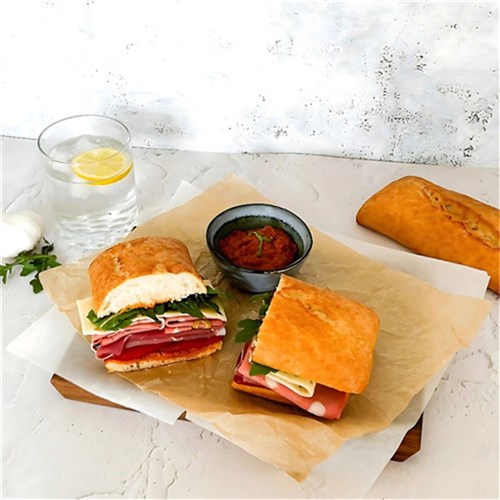 CIABATTA SANDWICH ROLL FB 64X110GM 11801