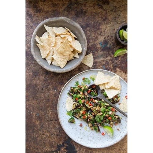 CORN CHIPS WHITE TRIANGLE UNCOOKED 5KG 2354