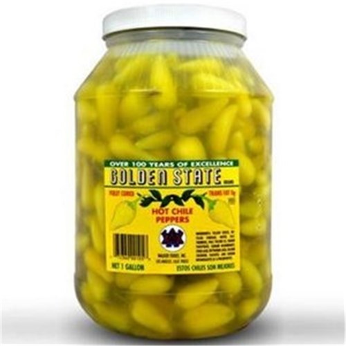 HOT YELLOW CHILLI PEPPERS 3.8LT