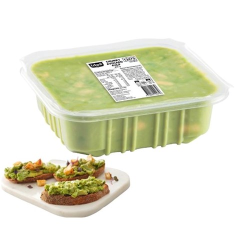 PULP AVOCADO CHUNKY FROZEN 8X454GM