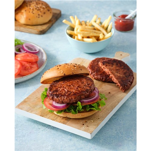 BURGER PATTIES VEGAN 24X125GM
