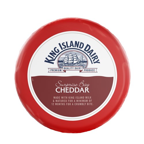 CHEESE CHEDDAR SURPRISE BAY AVG 2.8KG R/W