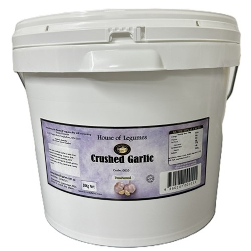 GARLIC PASTE CRUSHED 10KG