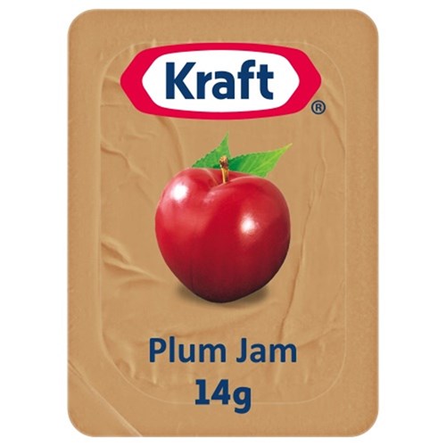 PLUM JAM PORTIONS 50X14GM