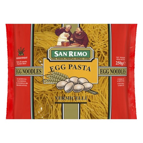 PASTA EGG VERMICELLI NOODLE #90 1KG