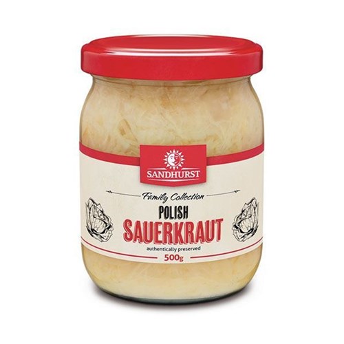 SAUERKRAUT  6 X 500GM