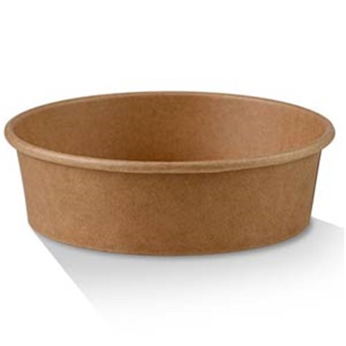 FOOD BOWL BROWN KRAFT 32OZ 946ML 300'S