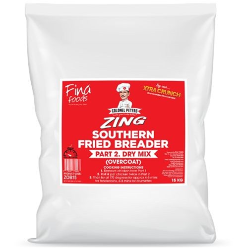 ZING SOUTHERN FRIED COATING OVERCOAT 15KG